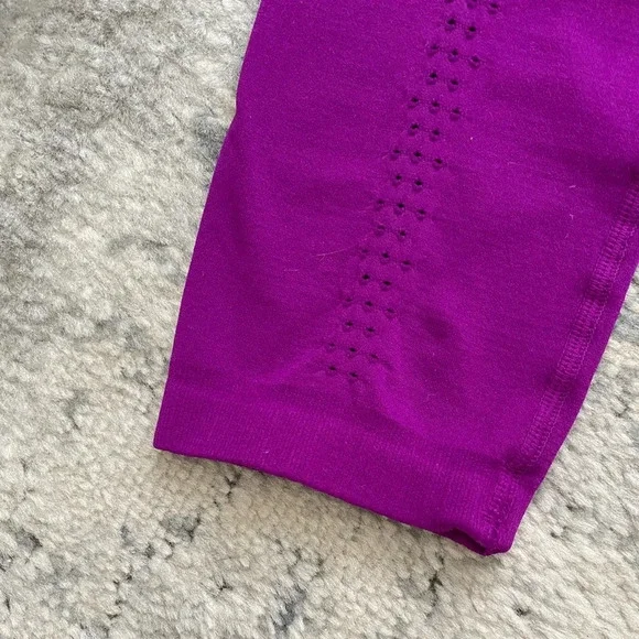 NWOT! Free People FP Movement Good Karma 7/& Leggings, SZ XS/S, Bright Purple - Picture 6 of 8